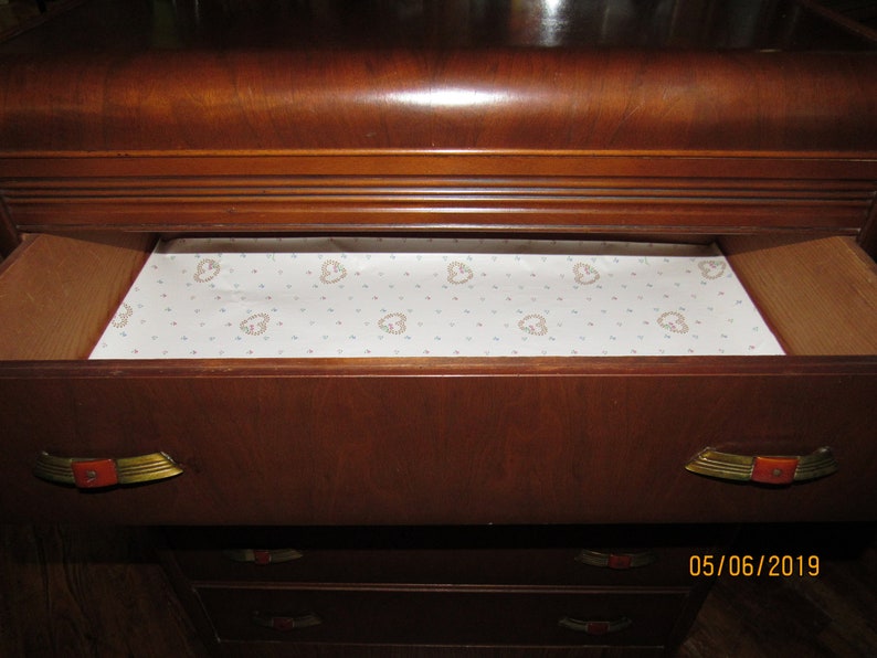 Art Deco Waterfall Dresser