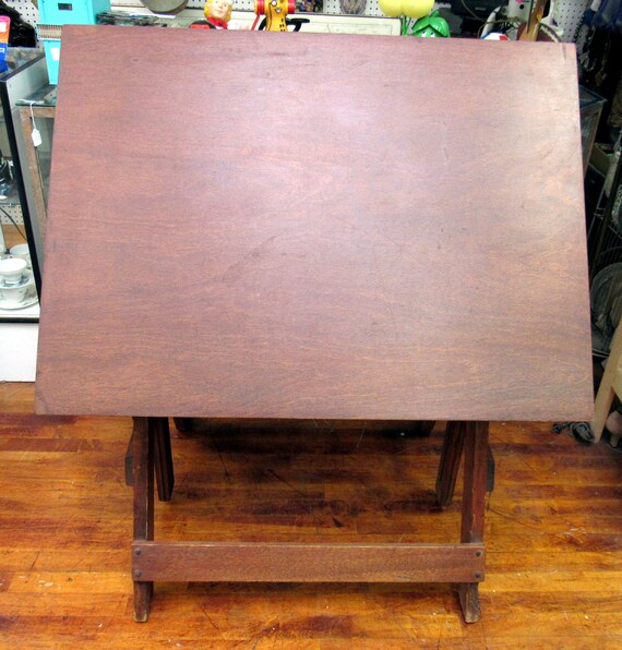 Drafting table by Kueffel & Esser Co.