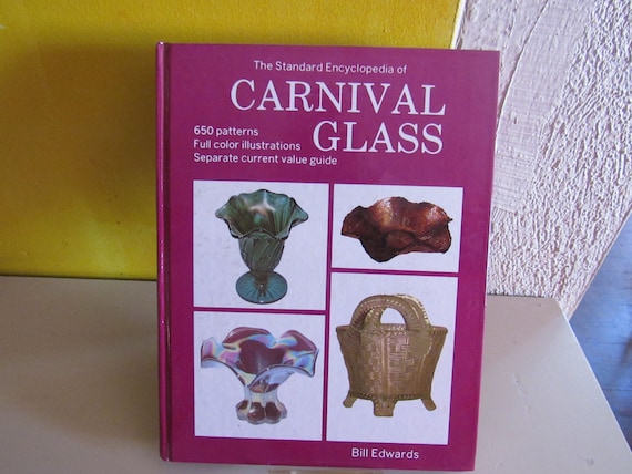 Antique reference book Encyclopedia of Carnival Glass