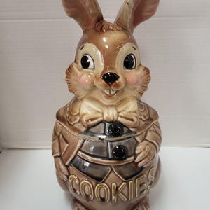 Rabbit Cookie Jar