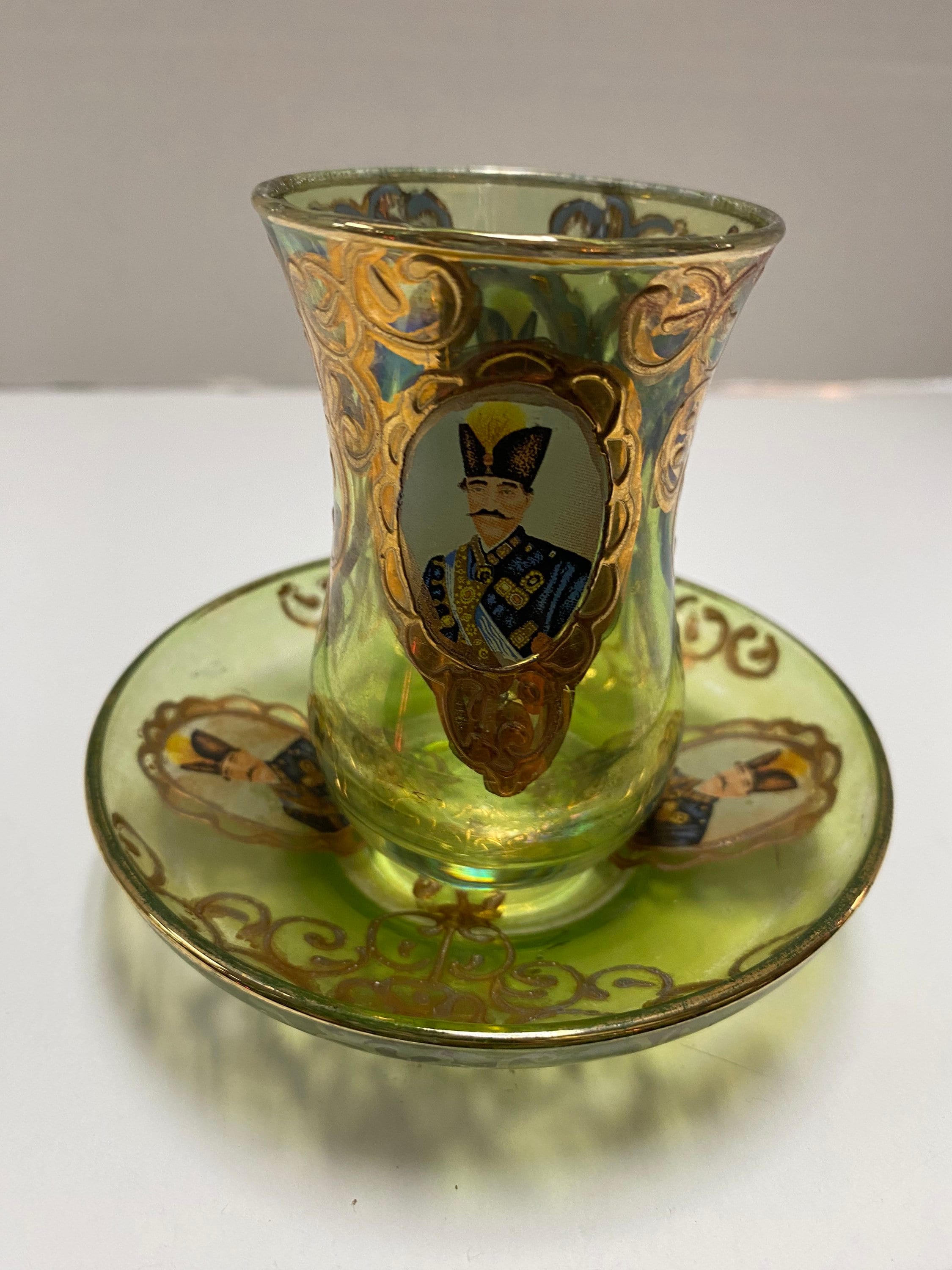 Shop Turkish Persian Tea Glasses & Libbey Irish Coffee Mugs at