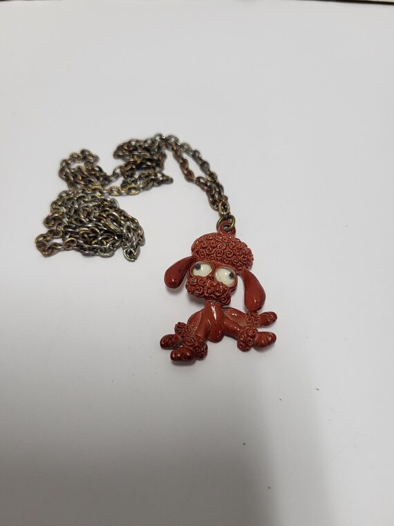 Google Eye Poodle Necklace