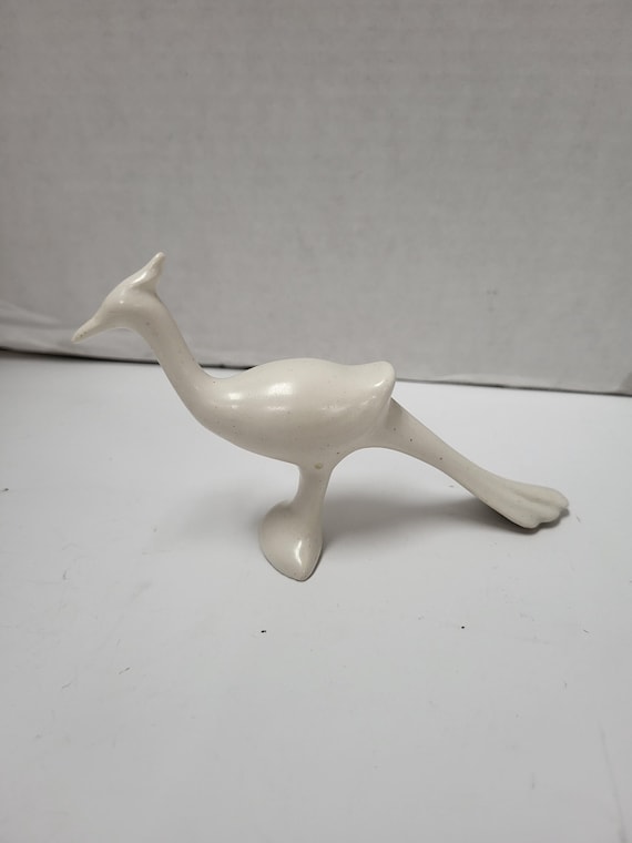 Ceramic Peacock Figurine