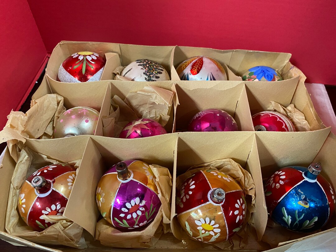 Mid Century Christmas Ornaments - Etsy