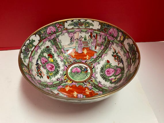Rose Medallion Bowl
