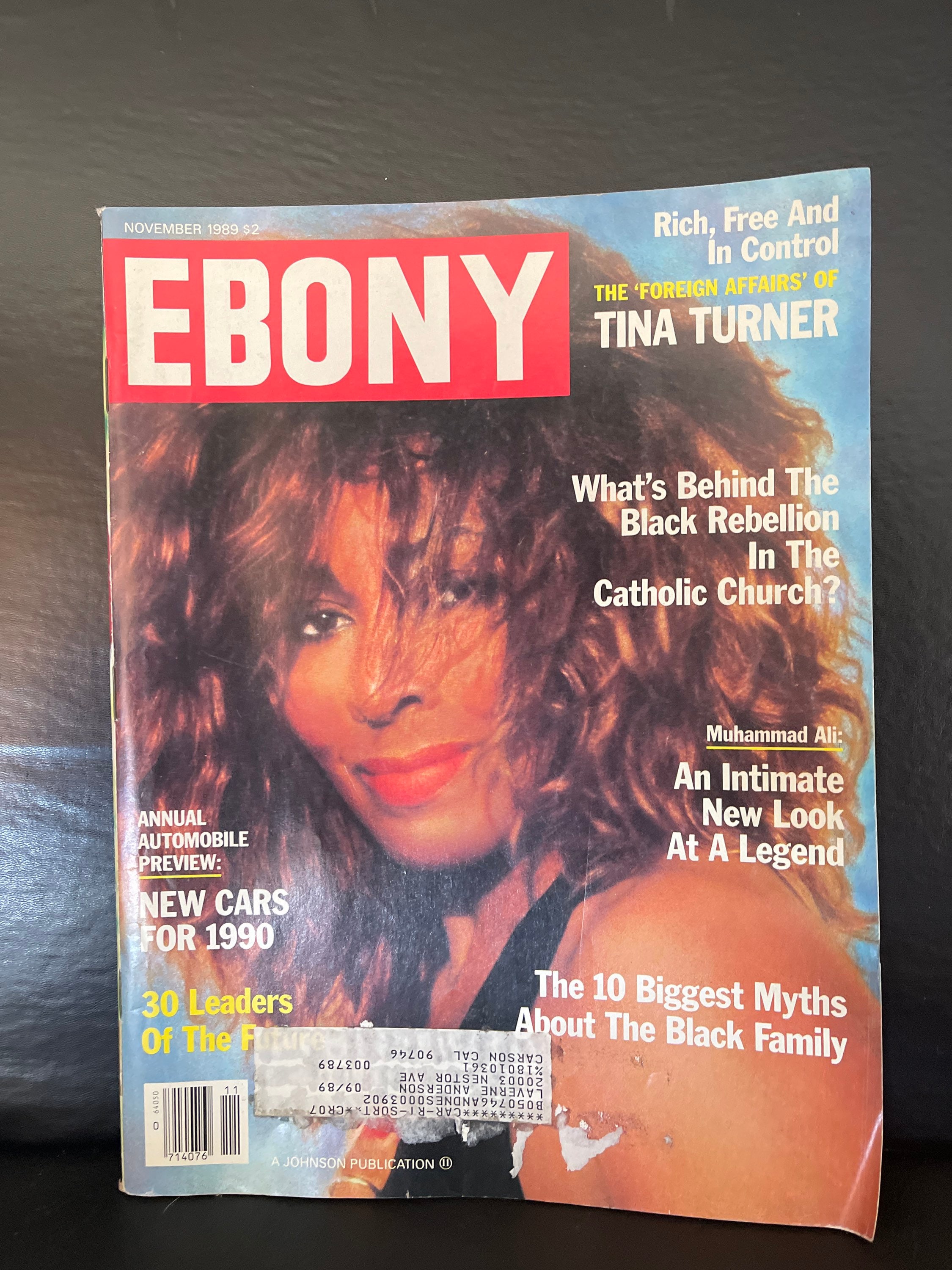Ebony Magazine Tina Turner