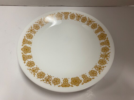 Corelle Butterfly Gold Plates