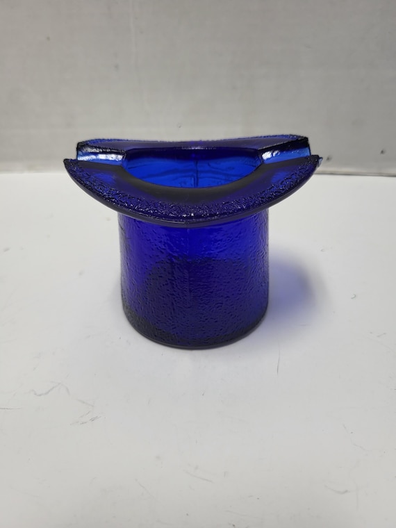 Colbalt Blue Top Hat Ashtray