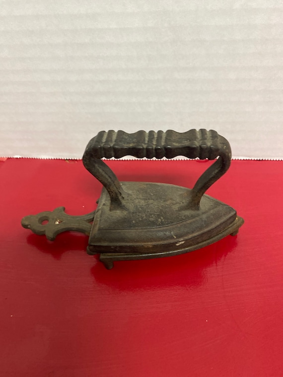 Miniature Sad Iron and Trivet