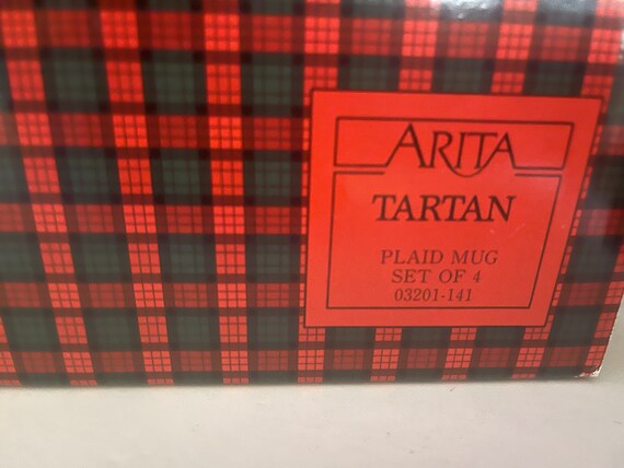 Arita Tartan Plaid Mugs