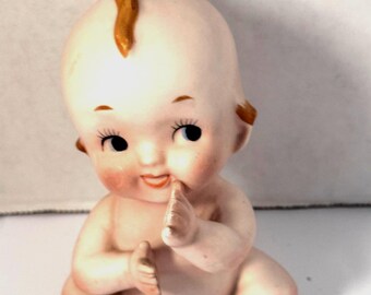 Lefton Kewpie Figurine with wings