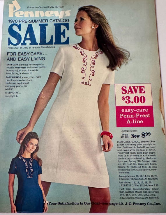 Penney’s summer catalog 1970