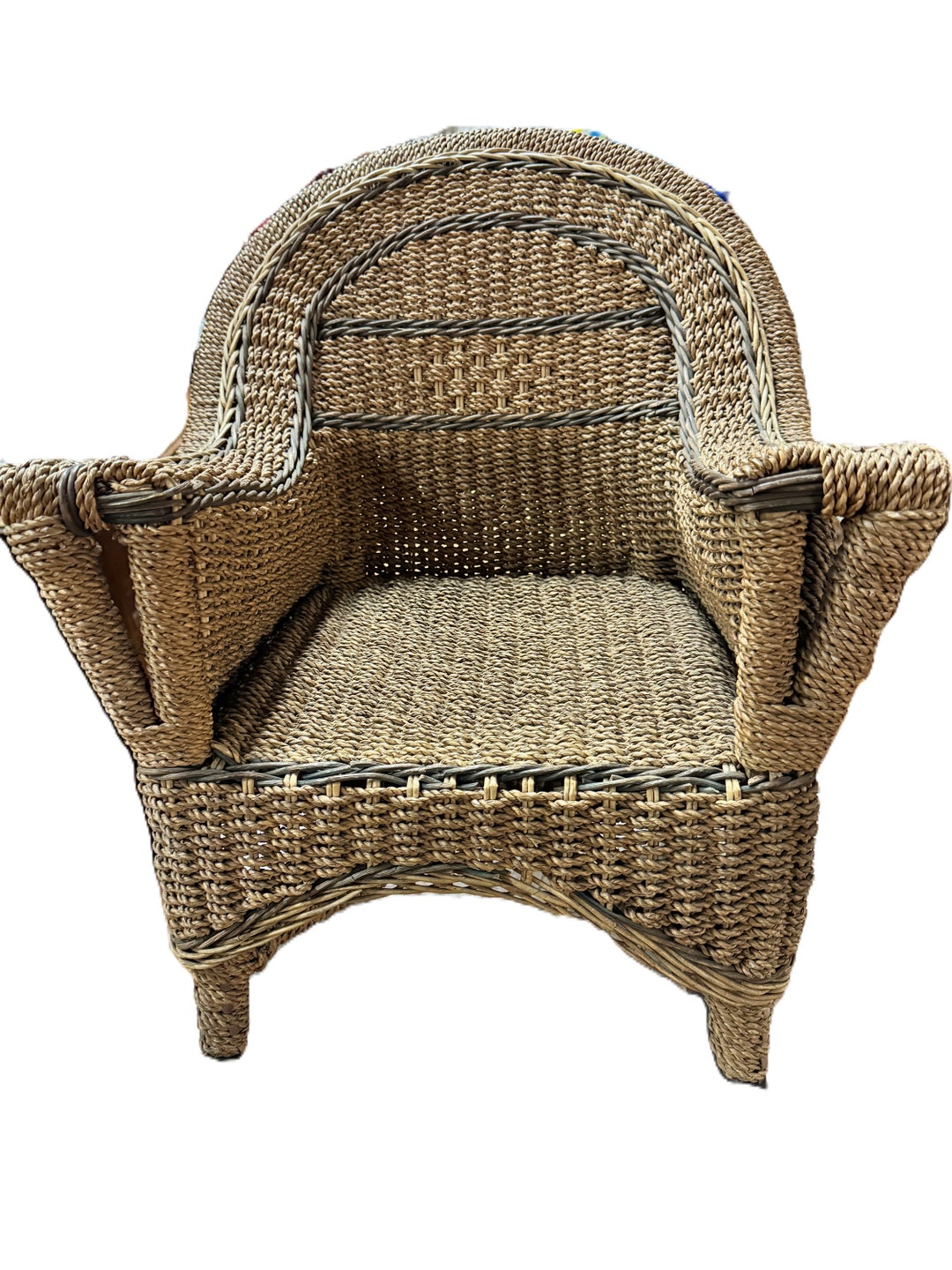 Child’s Wicker Rocking Chair - Etsy