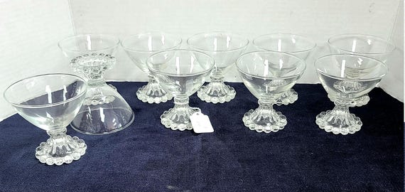 Anchor Hocking Sherbet set
