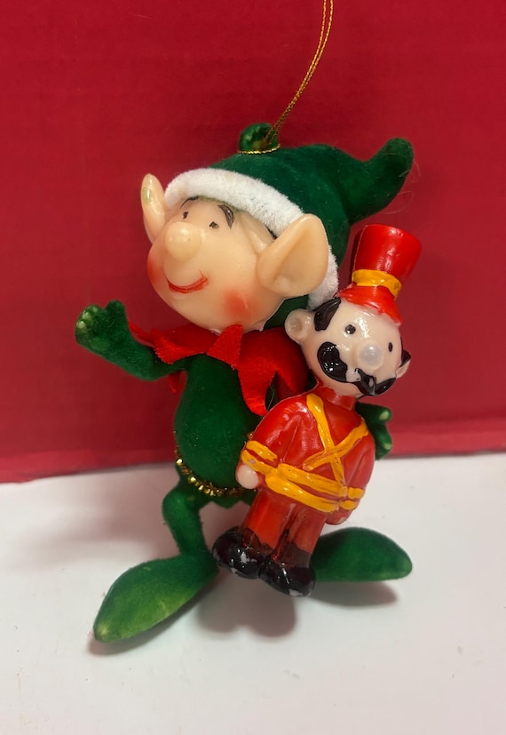 Elf with Toy Ornament