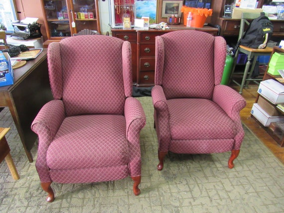Lane Pushback Recliner burgundy