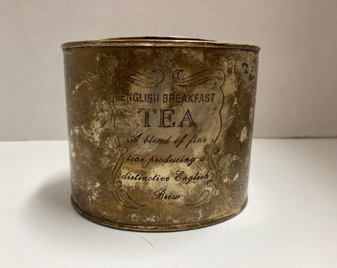 Antique Style Tea Tin
