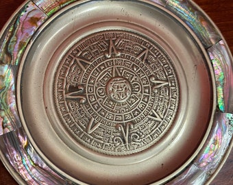 Aztec Calendar Decorative Plate