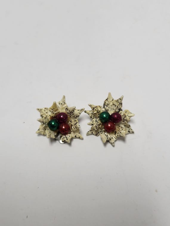 Christmas Clip On Earrings