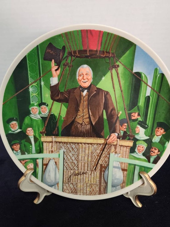 Wizard of Oz collector plate "The Wonderful Wizard if Oz "