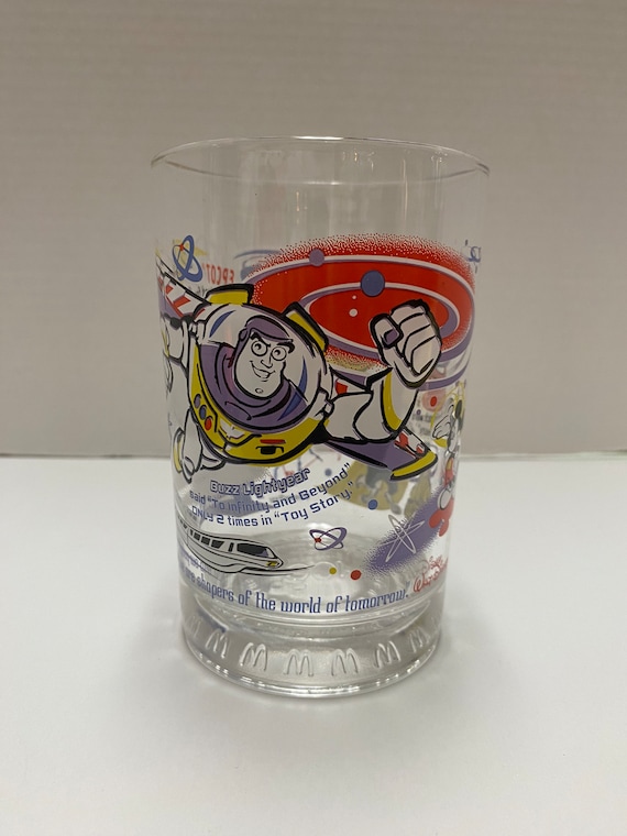 Disney McDonalds Glass