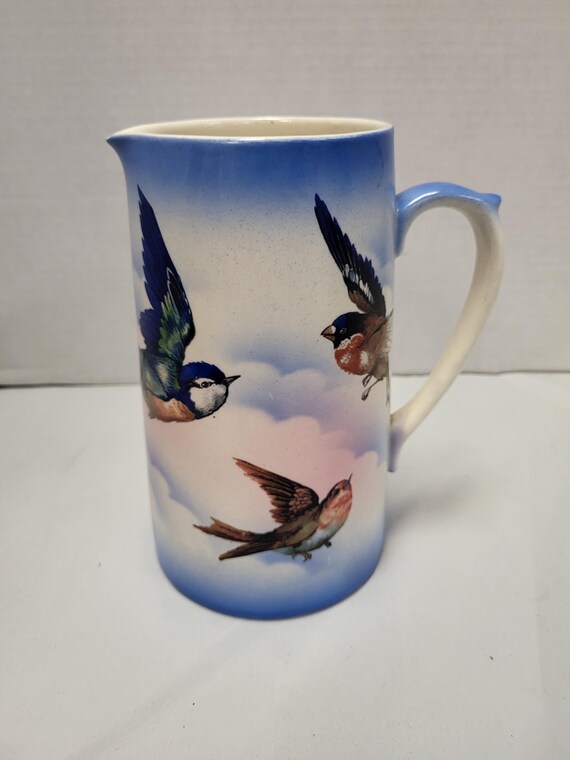 Birds in Flight Pitcher