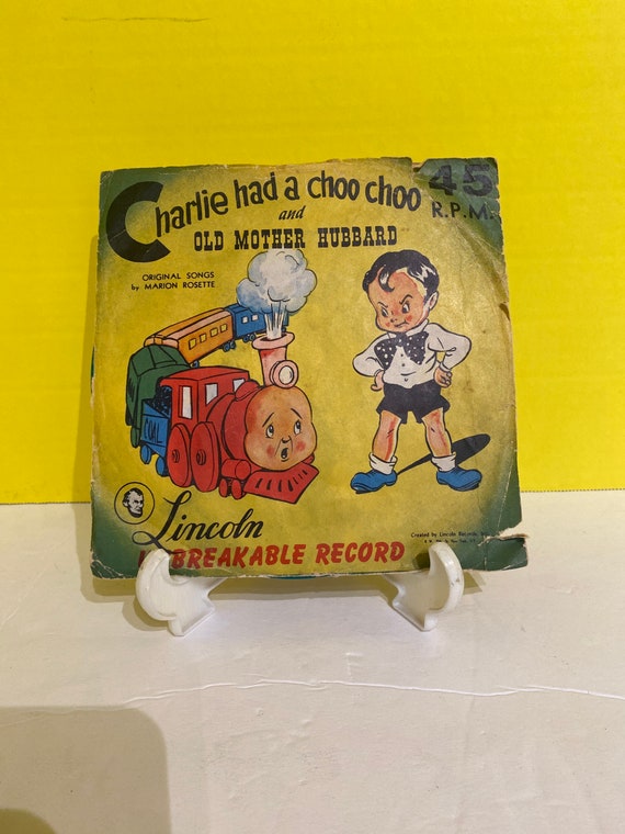 Charlie had a choo choo children's record