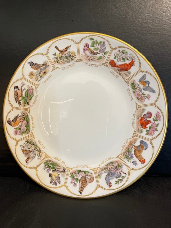 Boehm Birds and Flowers plate