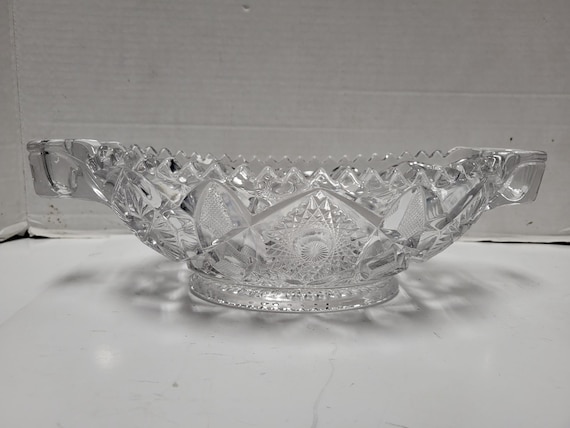 Clear Sandwich Glass Centerpiece