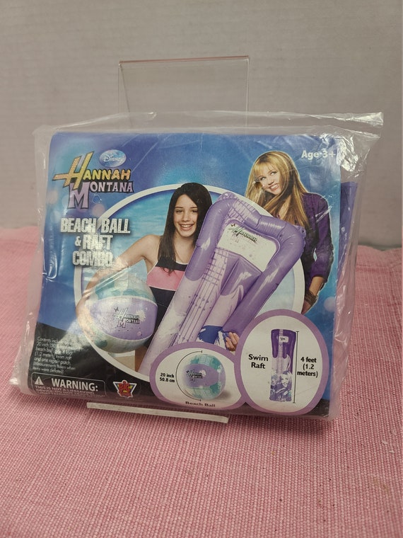Disney's Hannah Montana beach ball and raft combo MIP