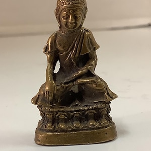 Brass Buddha Figurine
