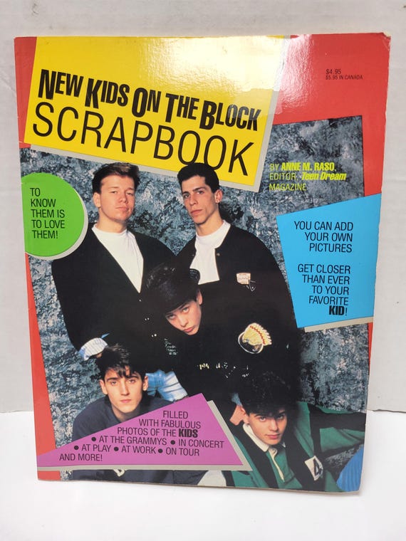 New Kids on the Block Scrap Book