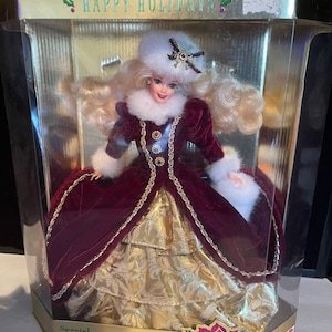 Happy Holidays Barbie MIB