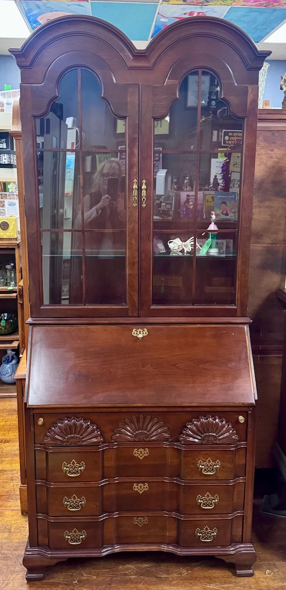 Jasper Cherry Secretary Desk