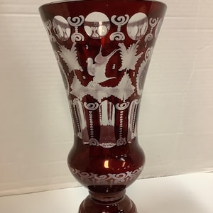 Vaso rosso boho