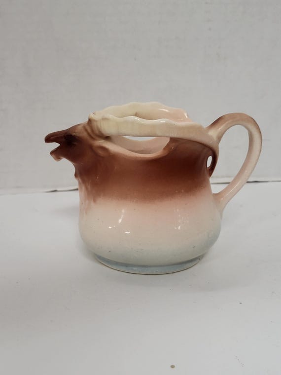 Czech Ceramic Moose Creamer