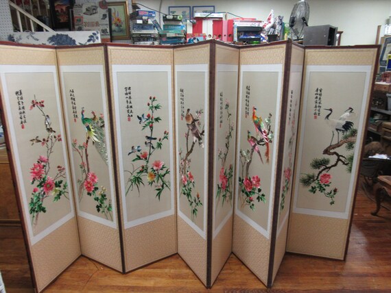 Asian screen room divider