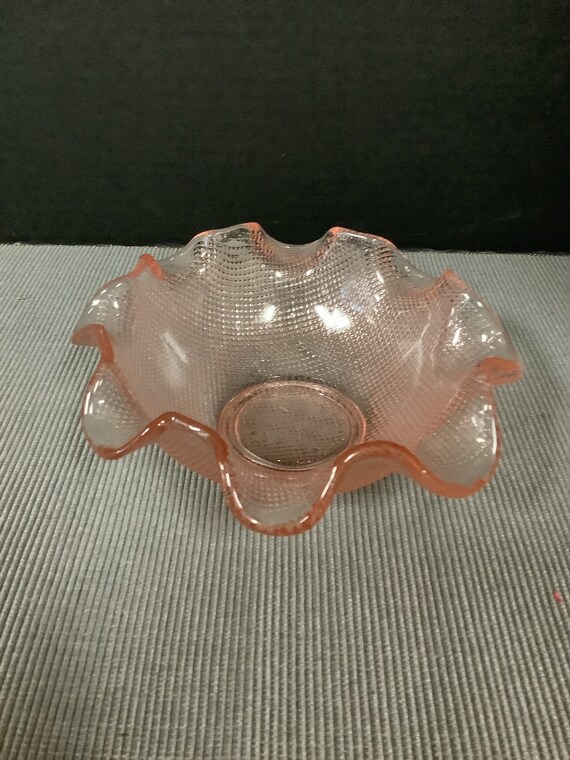 Colony Glass Pink Dish