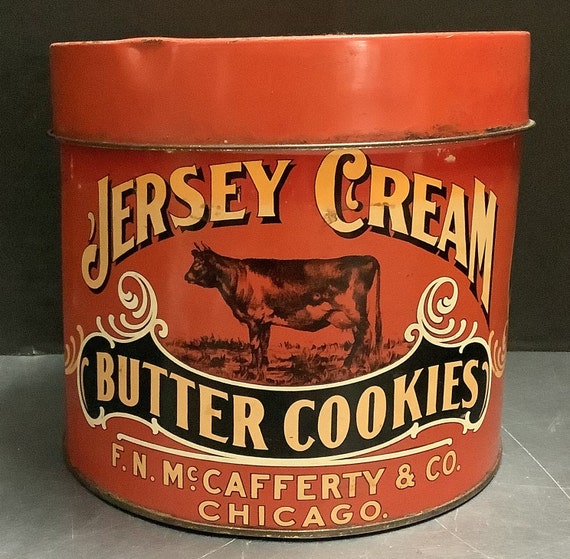 Jersey Cream Cookie Tin