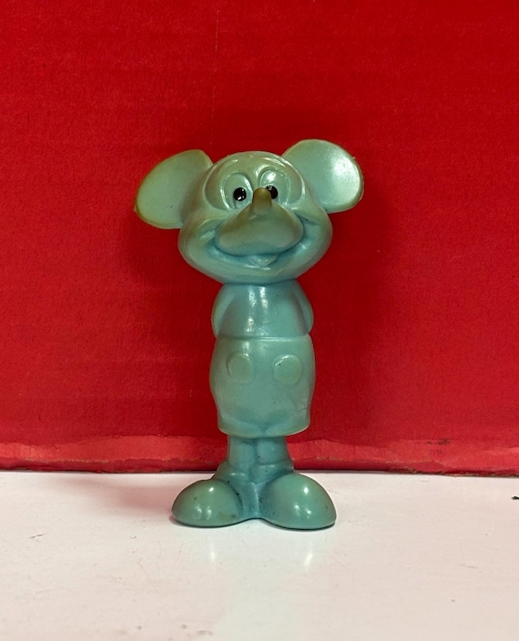 Mickey Mouse Rubber Figurine