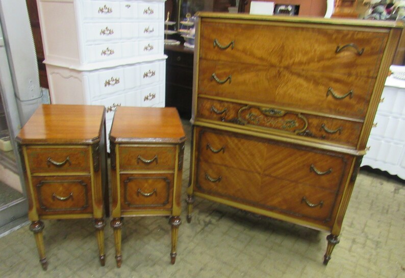 Art Nouveau Bedroom Set By Gans Brothers