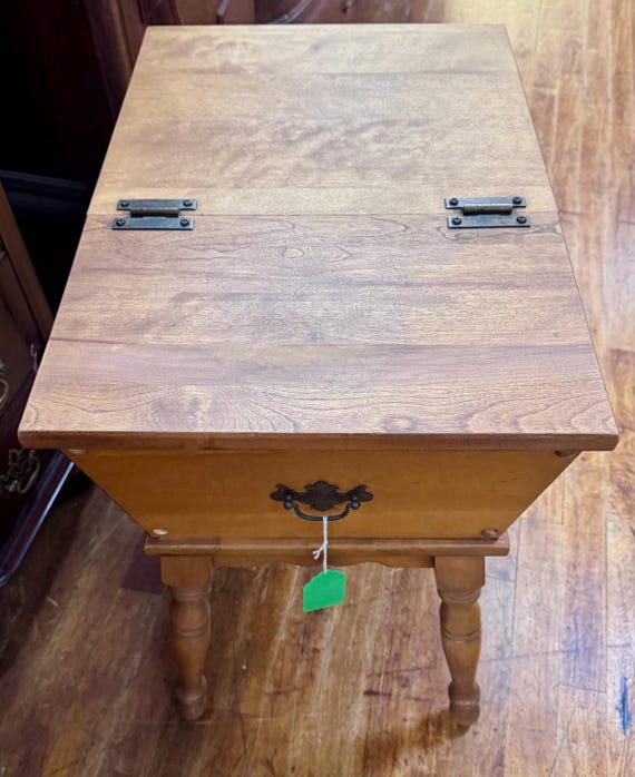 Maple Dough Box side table