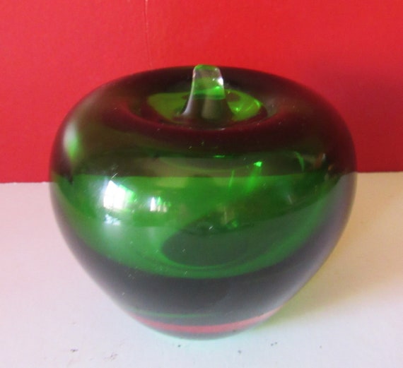 Murano Apple paperweight