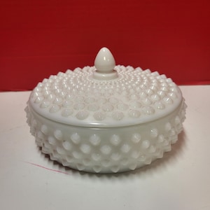 Fenton Milk Glass Candy Dish