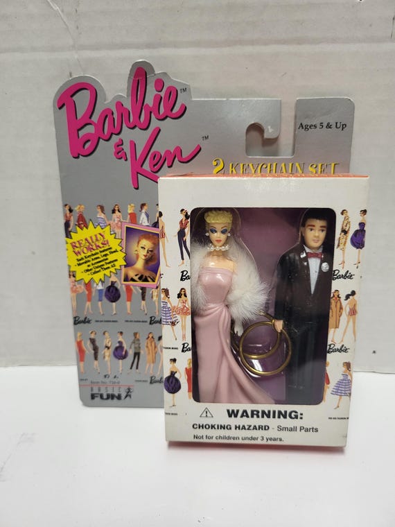 Barbie & Ken Keychains