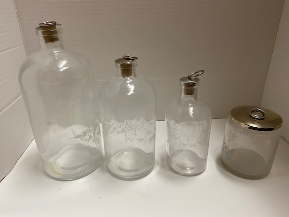 Apothecary Bottle Set