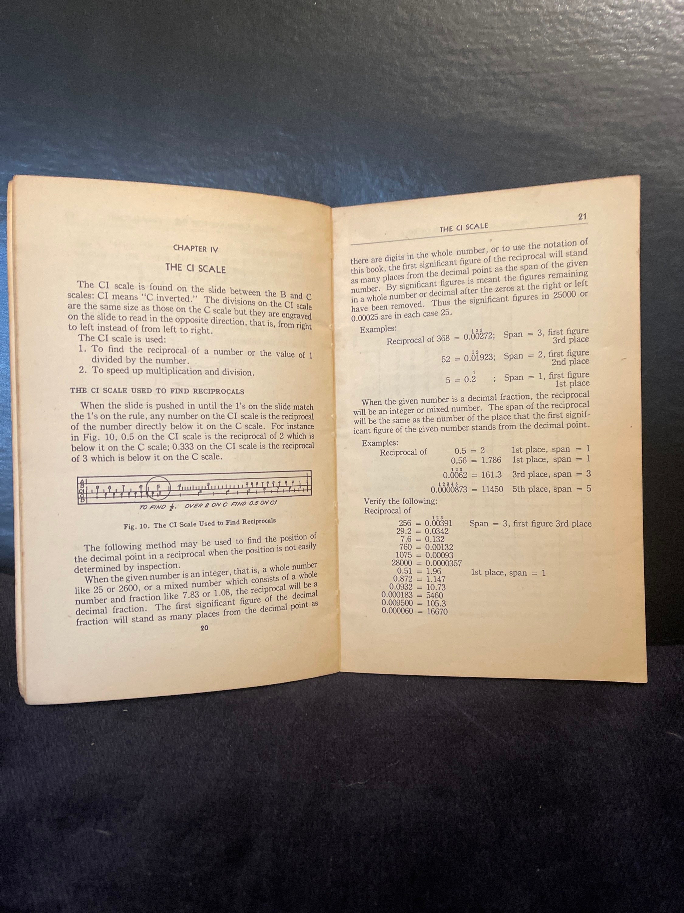 Practical Use of Slide Rule book