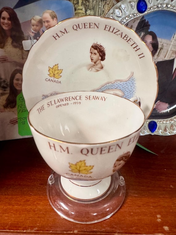 Queen Elizabeth cup and saucer