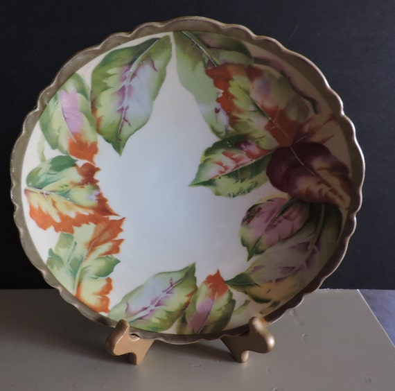 Austrian floral plate