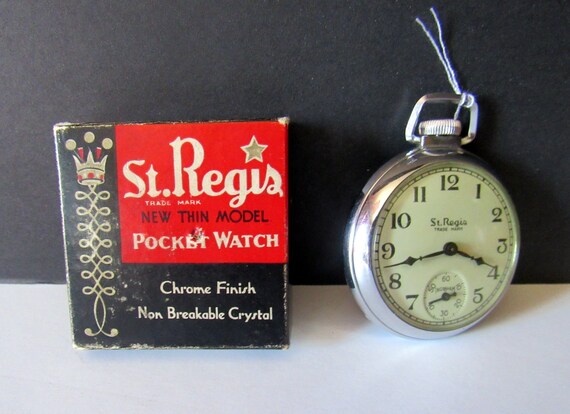 Vintage pocket watch by St. Regis